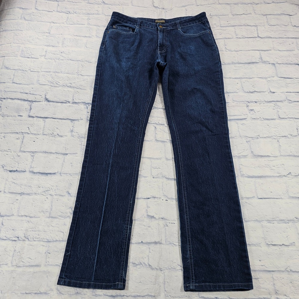 Apparel Collection Mcdonalds Work Jeans Mens 36 Dark Indigo Stretch Denim MC225